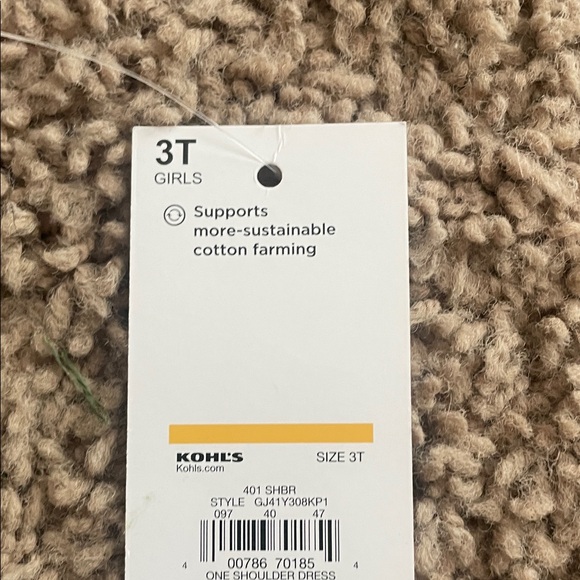 NWT Jumping Beans Navy Blue Floral Toddler Dress size 3T - Picture 2 of 5